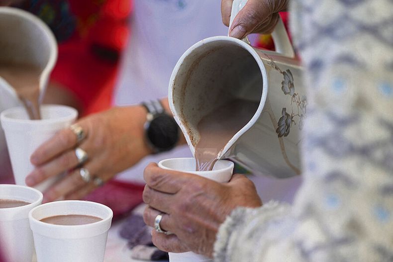 En Uruguay, empresas como Conaprole elaboran con cacao productos como helados, leche achocolatada y postres. Foto: Nicolás Celaya, adhocFOTOS