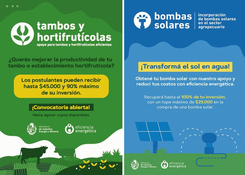 imagen de Programas de apoyo al sector agropecuario del Ministerio de Industria, Energía y Minería