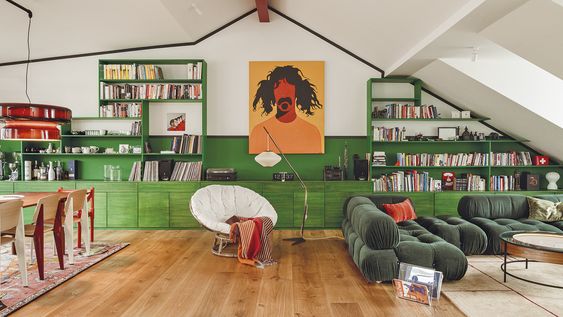 Ático en Berlín para una pareja joven, diseñado por Studio Bosko Ático en Berlín para una pareja joven, diseñado por Studio Bosko