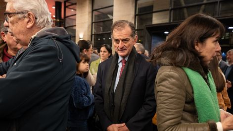 Guido Manini Ríos, en el lanzamiento del “diálogo social”&nbsp;