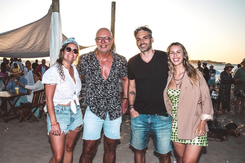 Sofía Muñoz, Hugo Soca, Emiliano Álvarez y Andy Vila