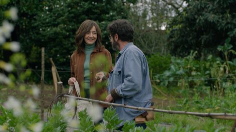 Maria de Medeiros y Manolo Solo, protagonistas de&nbsp;Una quinta portuguesa.