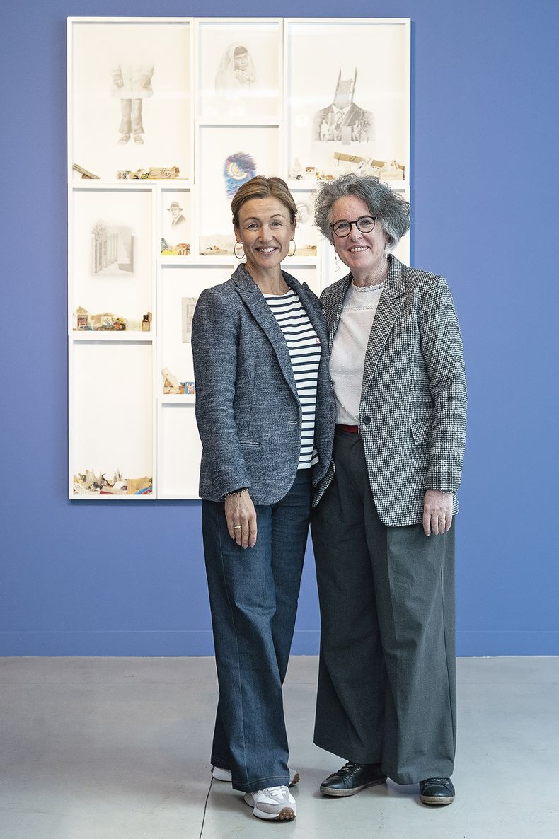 Kristin Danielsen y la directora nacional de Cultura Mariana Wainstein