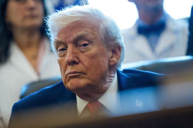 Donald Trump en la Casa Blanca.