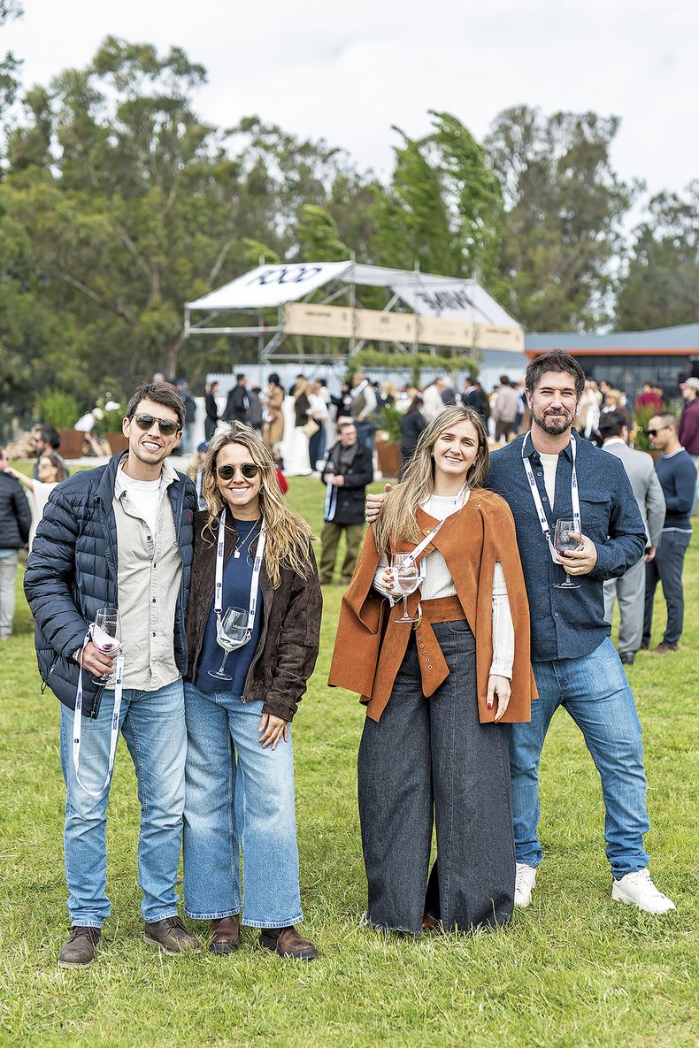 Diego Méndez, Leticia Benítez, Romina Larrosa y Martín Galindo.