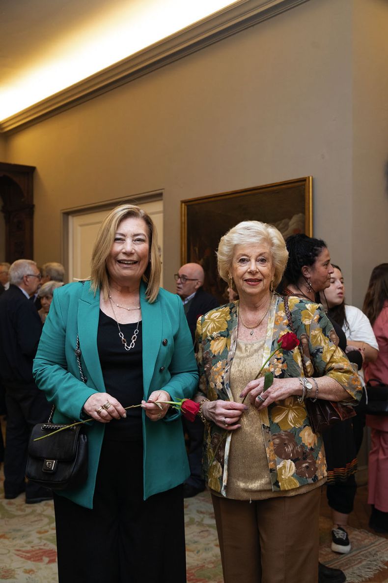 Carmen Miranda y Rosita Lado