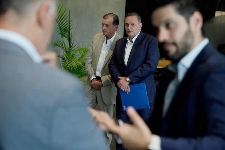 Dirigentes de la coalición republicana.