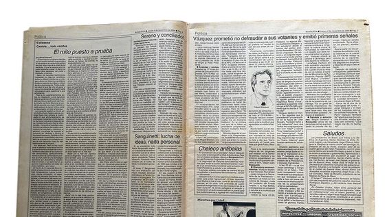 imagen de Sereno y conciliador, Vázquez prometió no defraudar a sus votantes y emitió primeras señales imagen de Sereno y conciliador, Vázquez prometió no defraudar a sus votantes y emitió primeras señales