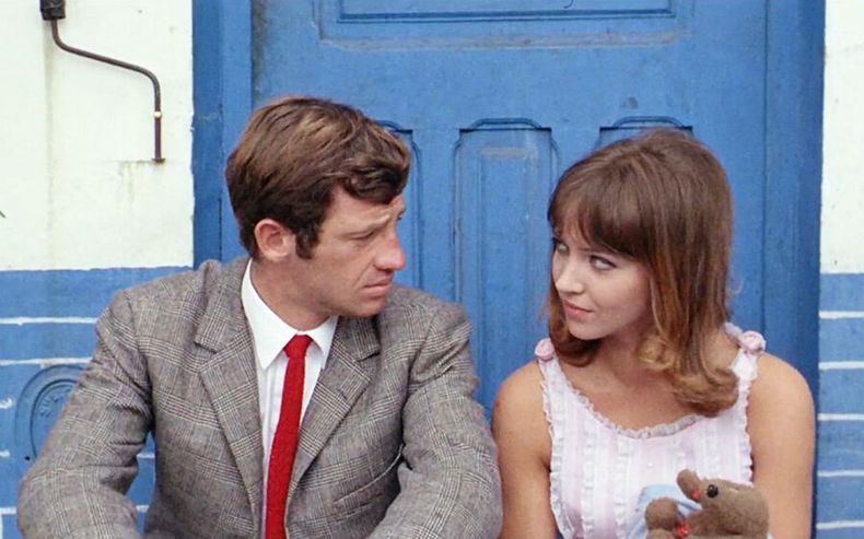 Jean-Paul Belmondo y Anna Karina