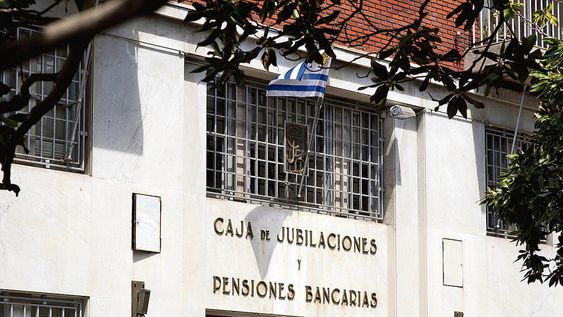Sede de la Caja Bancaria, en la Ciudad Vieja.&nbsp;