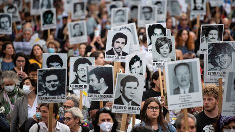 Marcha por los desaparecidos.