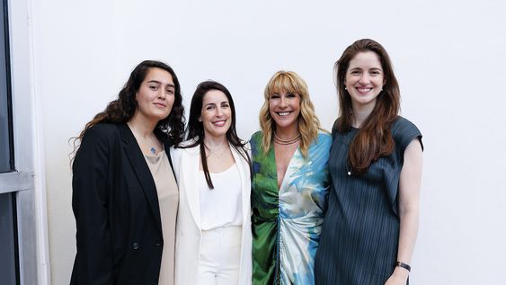 Azul Gattás, Verónica Flom, Amalia Amoedo y Laura Hakel