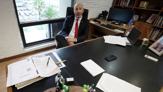 El ministro Eduardo Sanguinetti