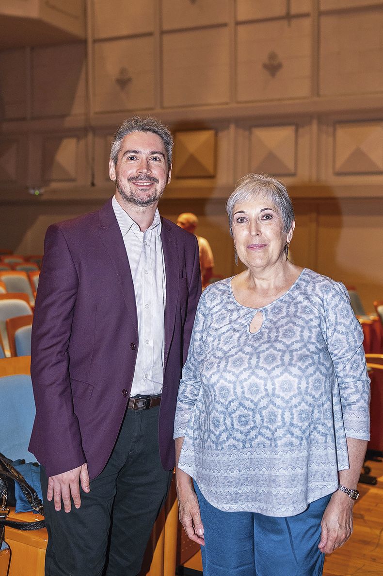 Juan José Zeballos y Raquel Pierotti
