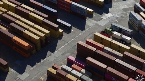 El Puerto de Montevideo movilizó más de un millón de teus en 2023 . FOTO: Daniel Rodriguez-adhocFOTOS