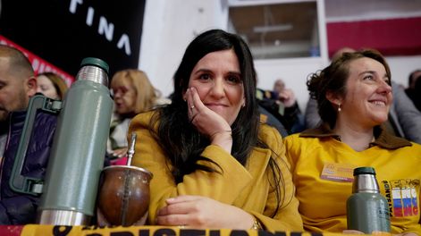 Lorena Quintana durante el Congreso de Cabildo Abierto&nbsp;