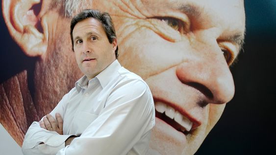 El economista Diego Labat, en la sede de la candidatura de Álvaro Delgado El economista Diego Labat, en la sede de la candidatura de Álvaro Delgado