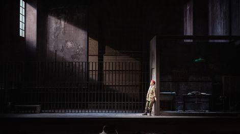 La soprano eslovena Sabina Cvilak en Fidelio.