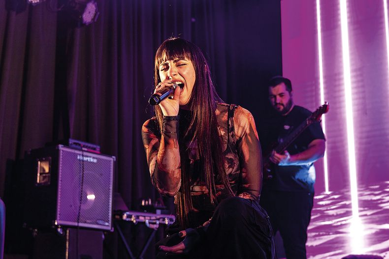 Sole Ramírez animó la presentación de la nueva SUV Groove de Chevrolet