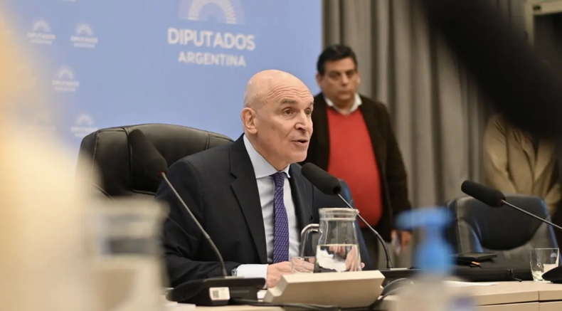 José Luis Espert en Diputados.