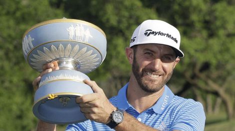 imagen de El estadounidense Dustin Johnson se impuso en el Mundial  Match Play, el segundo torneo de la Serie Mundial de Golf
