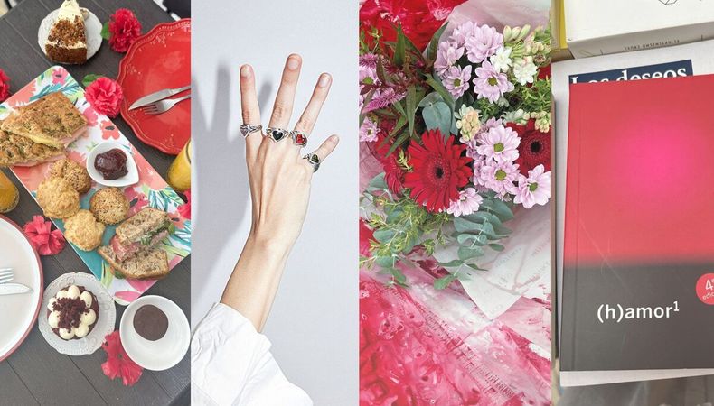 imagen de Flores, libros, dulces y alhajas para regalar en San Valentín