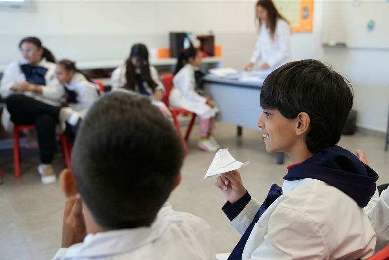 Escuela de tiempo completo 405 de Punta de Rieles, en Montevideo, inicio de curso 2024