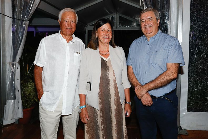 Fernando Chainca, gerenta general del Brou Mariela Espino y Fernando Chainca.