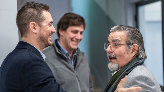 Diego Sanjurjo y Gustavo Zubía, referentes en seguridad del Partido Colorado Diego Sanjurjo y Gustavo Zubía, referentes en seguridad del Partido Colorado