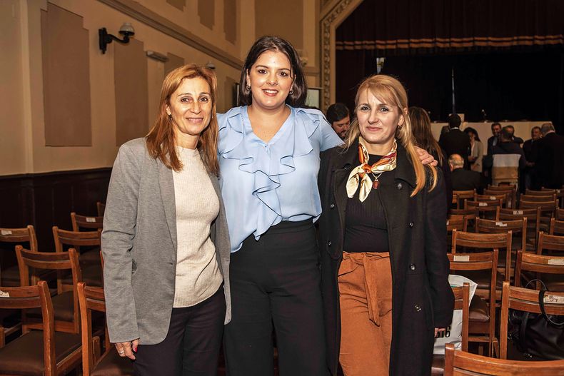 Adriana Méndez, Silvana Montiel y Analía Damián