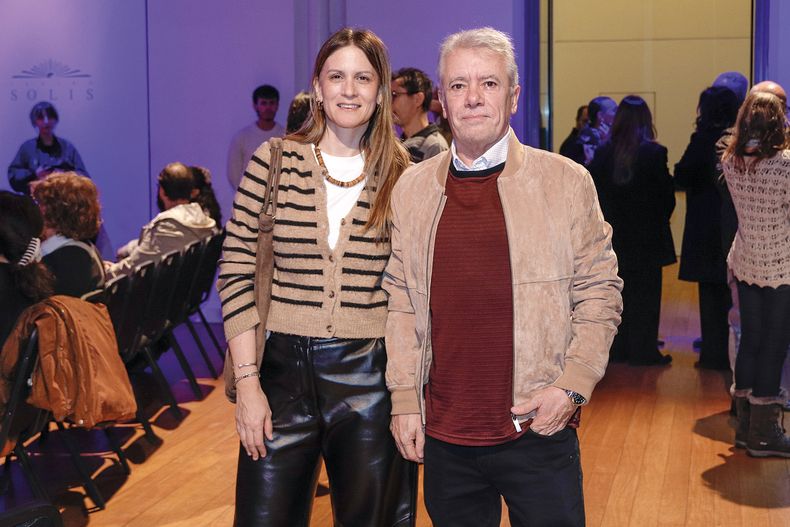 Virginia Vásquez y Álvaro Moré.