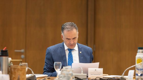 El presidente Yamandú Orsi durante el Consejo de Ministros, el pasado 25 de marzo El presidente Yamandú Orsi durante el Consejo de Ministros, el pasado 25 de marzo