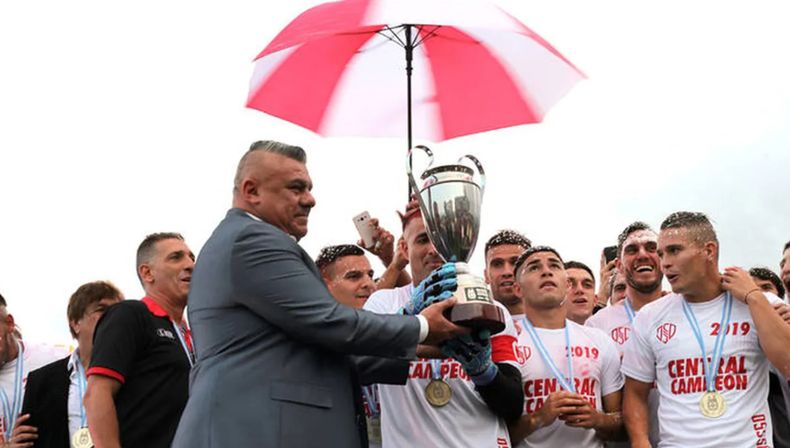 Barracas Central es el equipo del presidente de la AFA desde 2017, Claudio Chiqui Tapia.