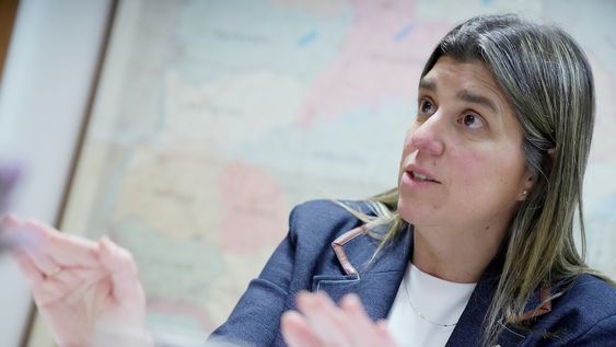 Ministra de Vivienda y Ordenamiento Territorial, Tamara Paseyro.