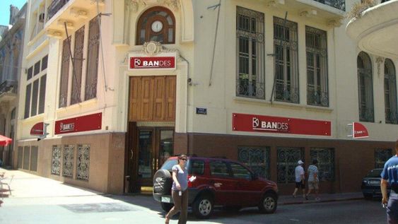 La casa central de Bandes, en Ciudad Vieja.