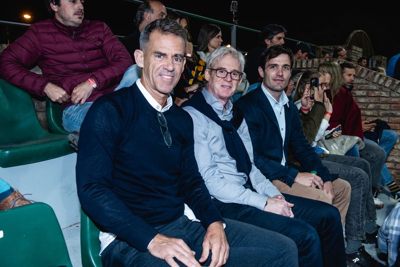 Daniel Orsanic, Horacio Correge y Gerónimo Pino