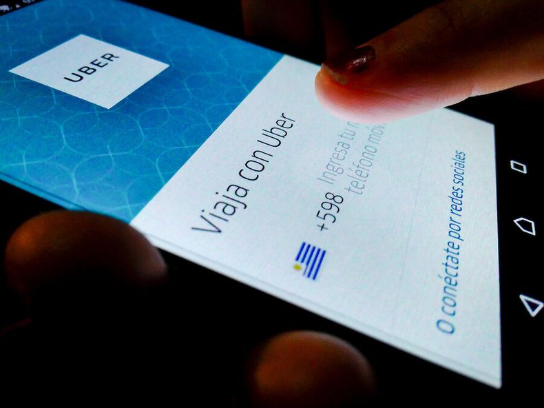 Uber en Uruguay.