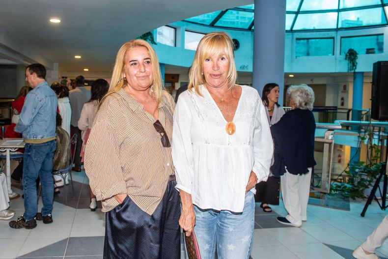 Valeria Zarouguian y Alicia Fernández.