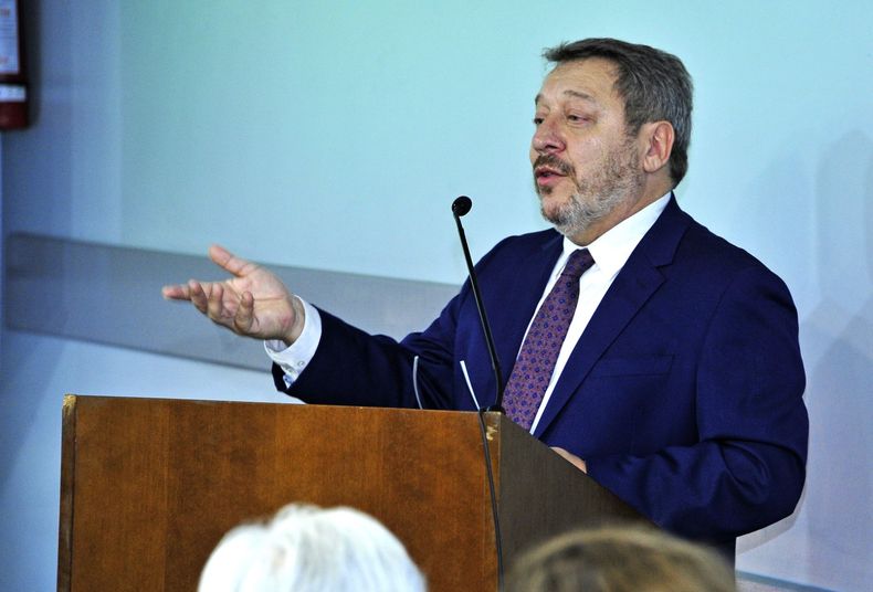 El presidente del BPS, Alfredo Cabrera