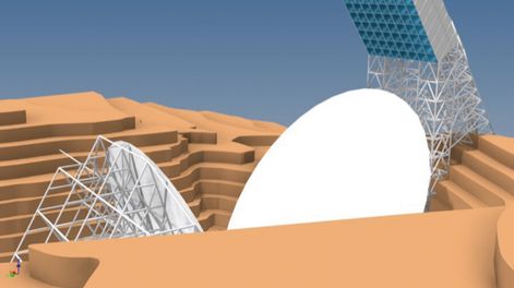 imagen de Se instalará en una cantera en Uruguay un radiotelescopio único en el mundo que va a abrir “una nueva ventana del universo”