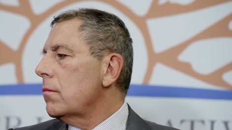 El ministro de Economía, Gabriel Oddone, en el Parlamento