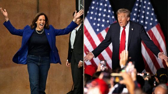Kamala Harris y Donald Trump competirán por la presidencia de Estados Unidos Kamala Harris y Donald Trump competirán por la presidencia de Estados Unidos
