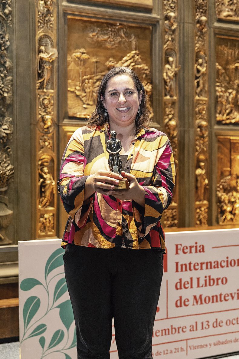 Ganadora del premio Bartolomé Hidalgo&nbsp;en la categoría Literatura infantil y juvenil Gabriela Mirza