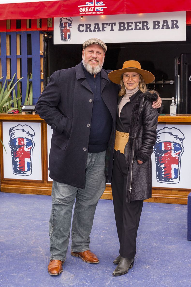 Malcolm Alexander y Alfonsina Maldonado