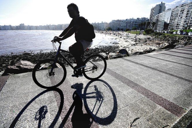 Rambla de Pocitos en Montevideo