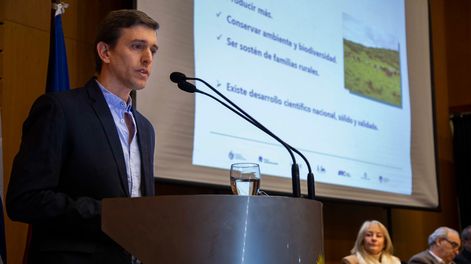 El presidente del Instituto Plan Agropecuario, Santiago Scarlato.