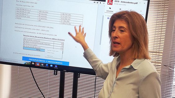 La directora general del Ministerio de Ganadería, Fernanada Maldonado La directora general del Ministerio de Ganadería, Fernanada Maldonado