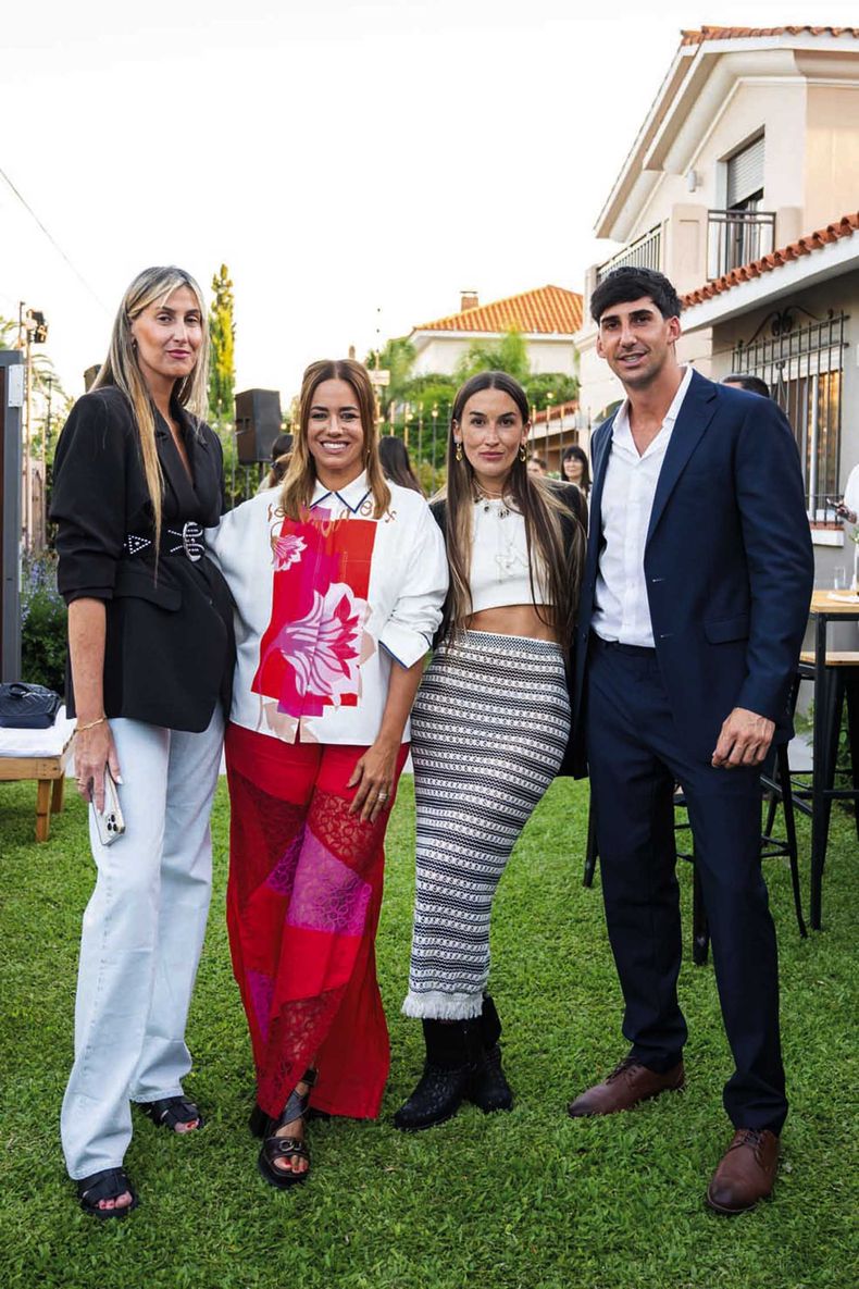 Natalia de la Fuente, Catalina Ferrand, Milagros Bonasso y Diego Maciel