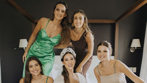 La novia con Florencia Rodríguez Villamil, Olivia Pereyra, Rocío Nicola y Lucía Soldo