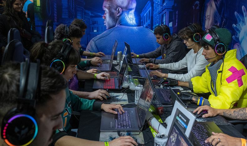 Un evento gamer en Kibón, en 2022.